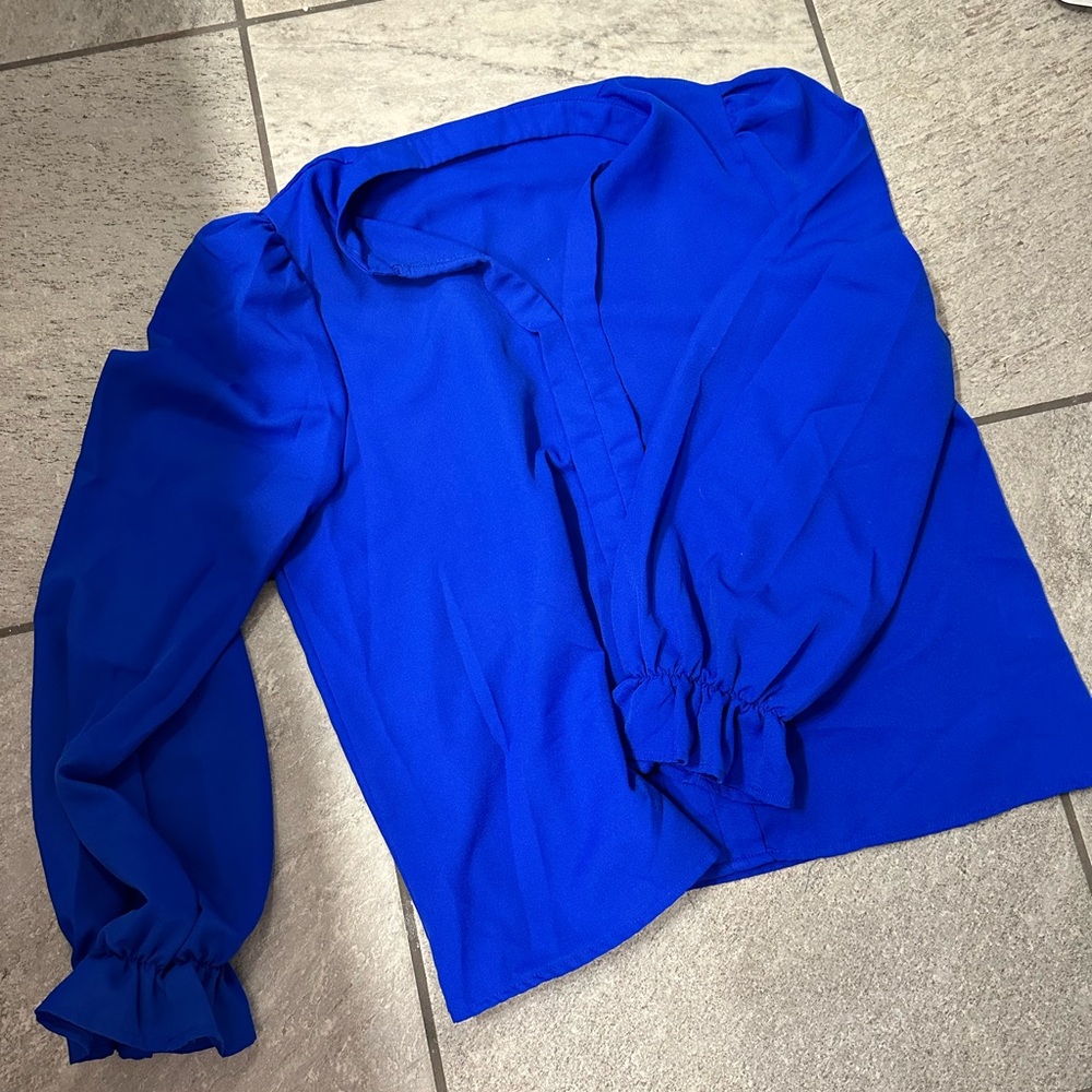 Blue blouse